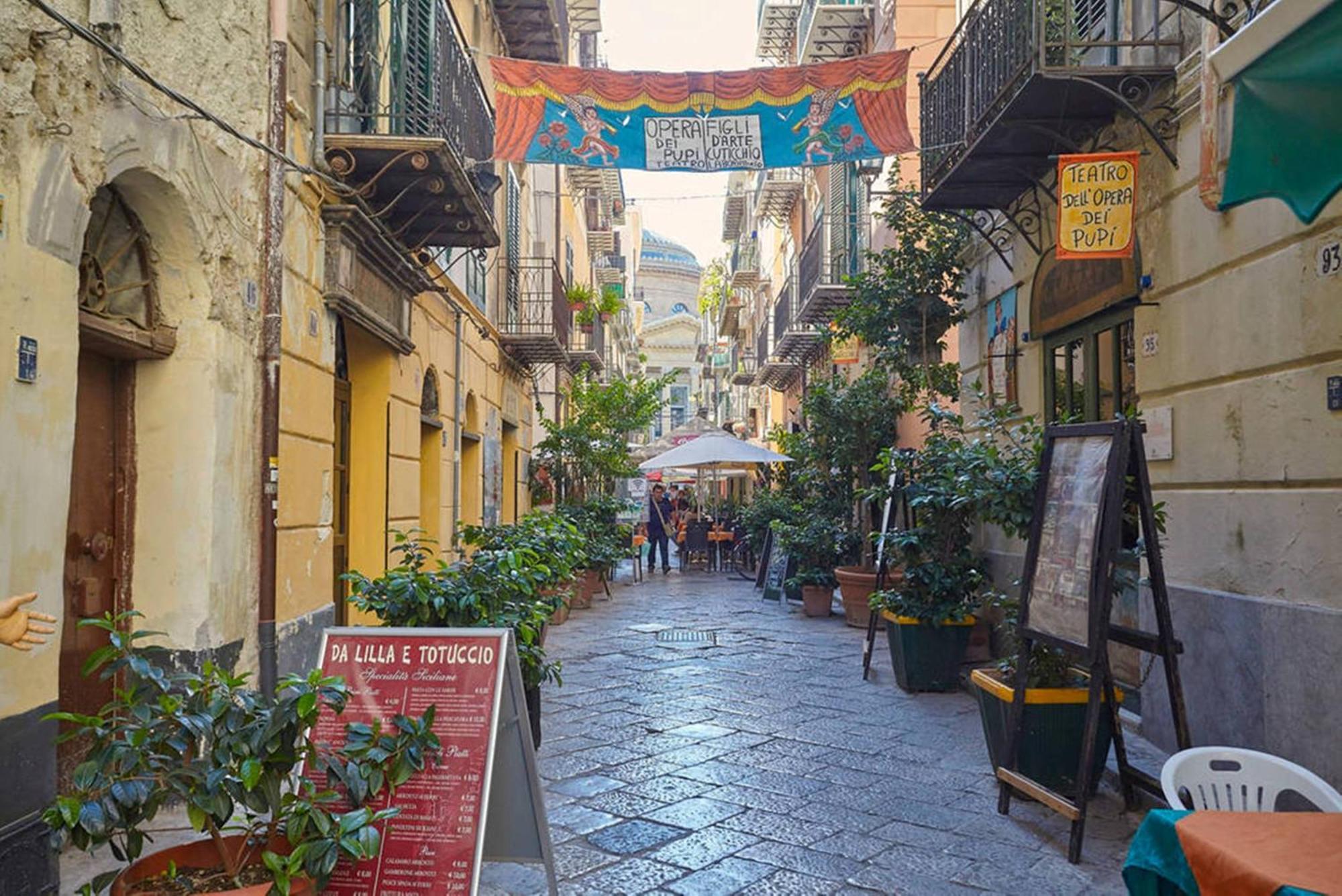 Casa Del Contrabbasso Palermo Eksteriør billede