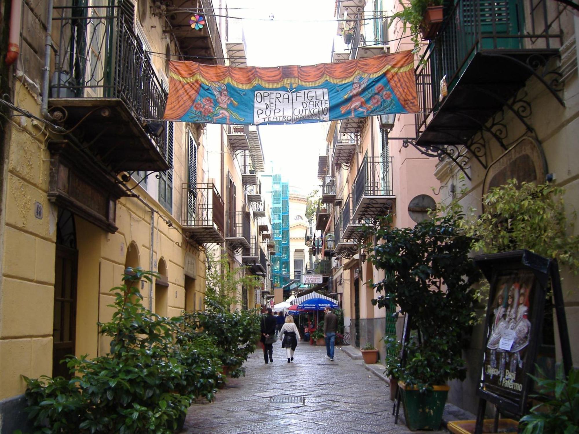 Casa Del Contrabbasso Palermo Eksteriør billede