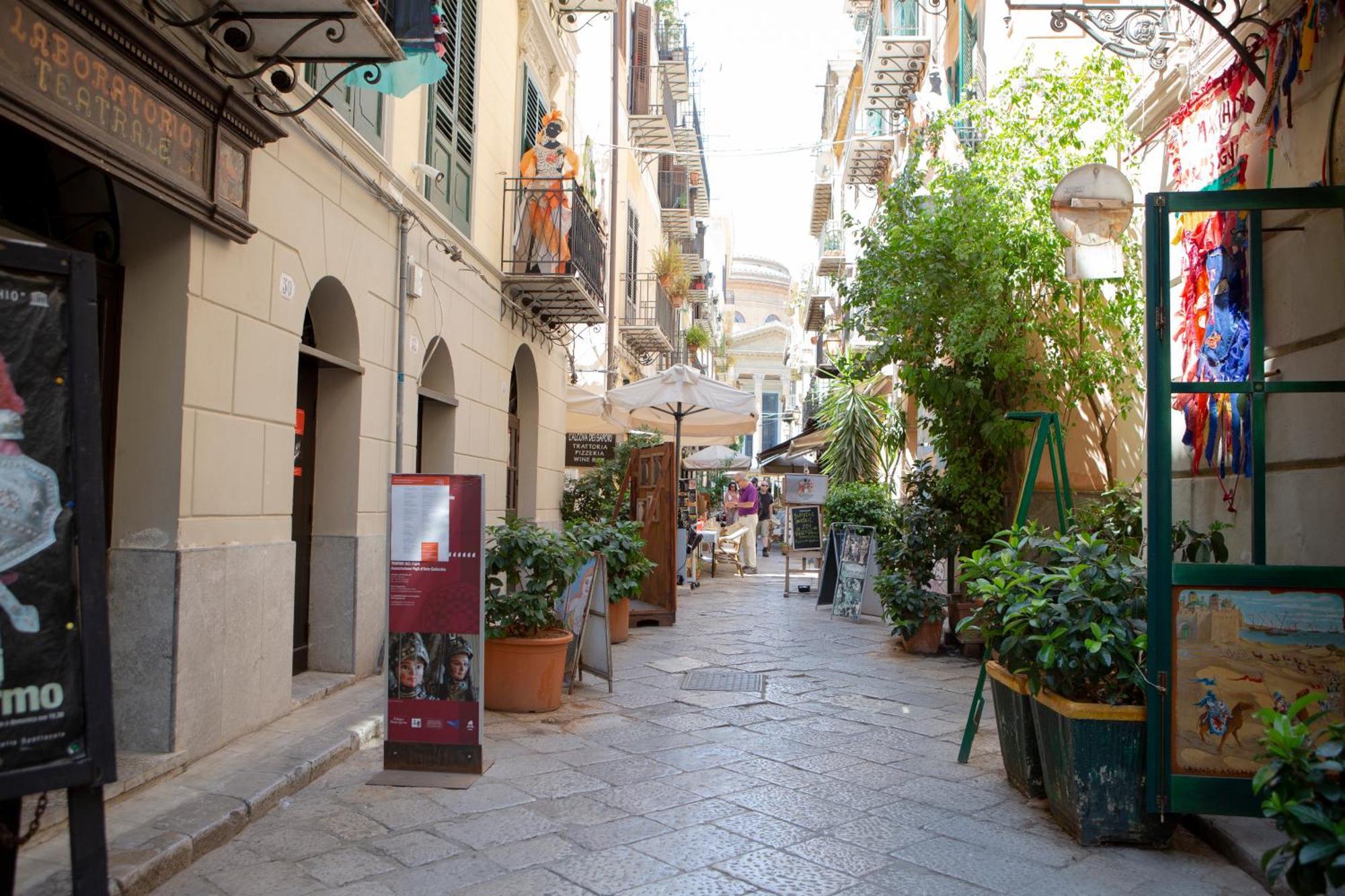 Casa Del Contrabbasso Palermo Eksteriør billede