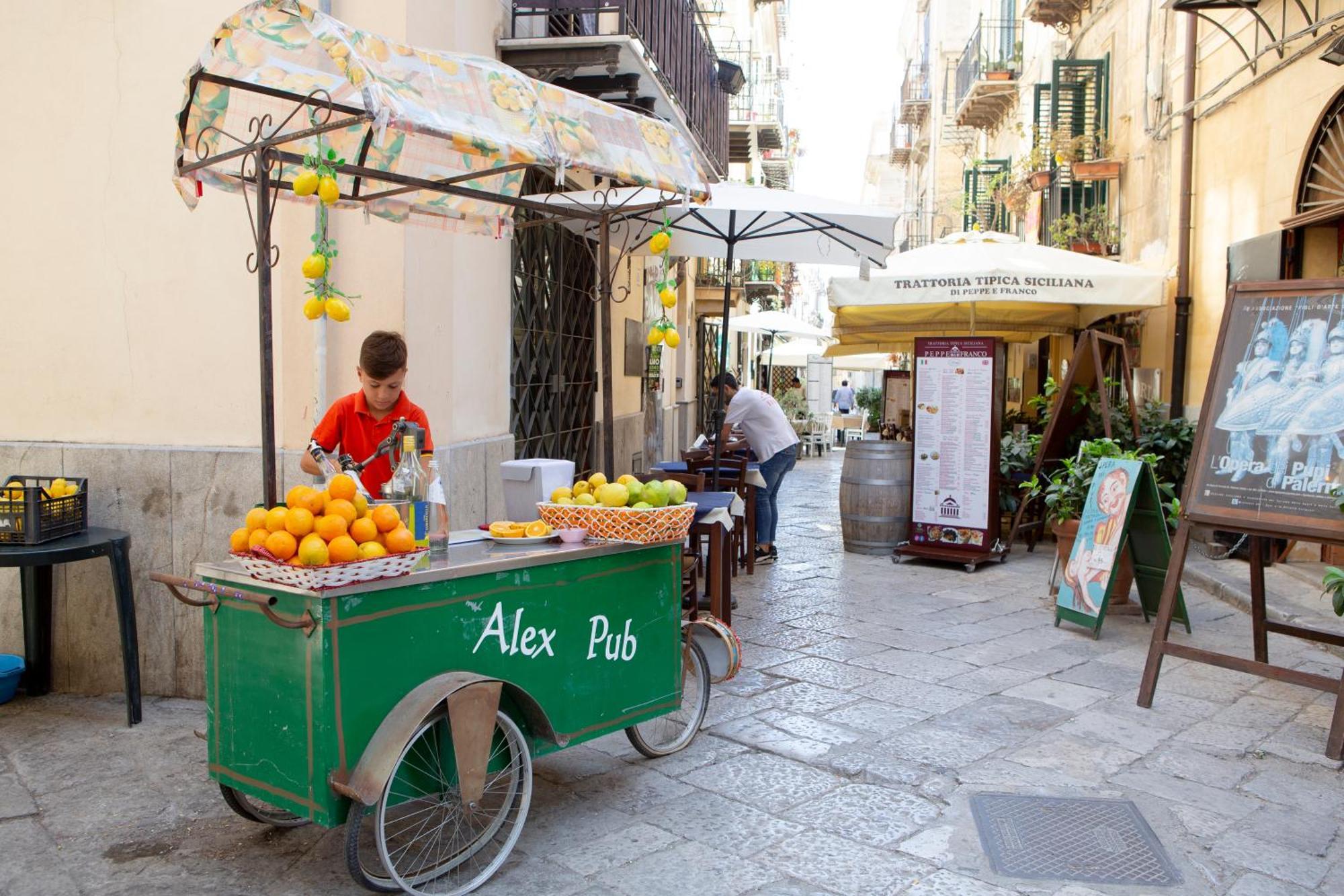 Casa Del Contrabbasso Palermo Eksteriør billede