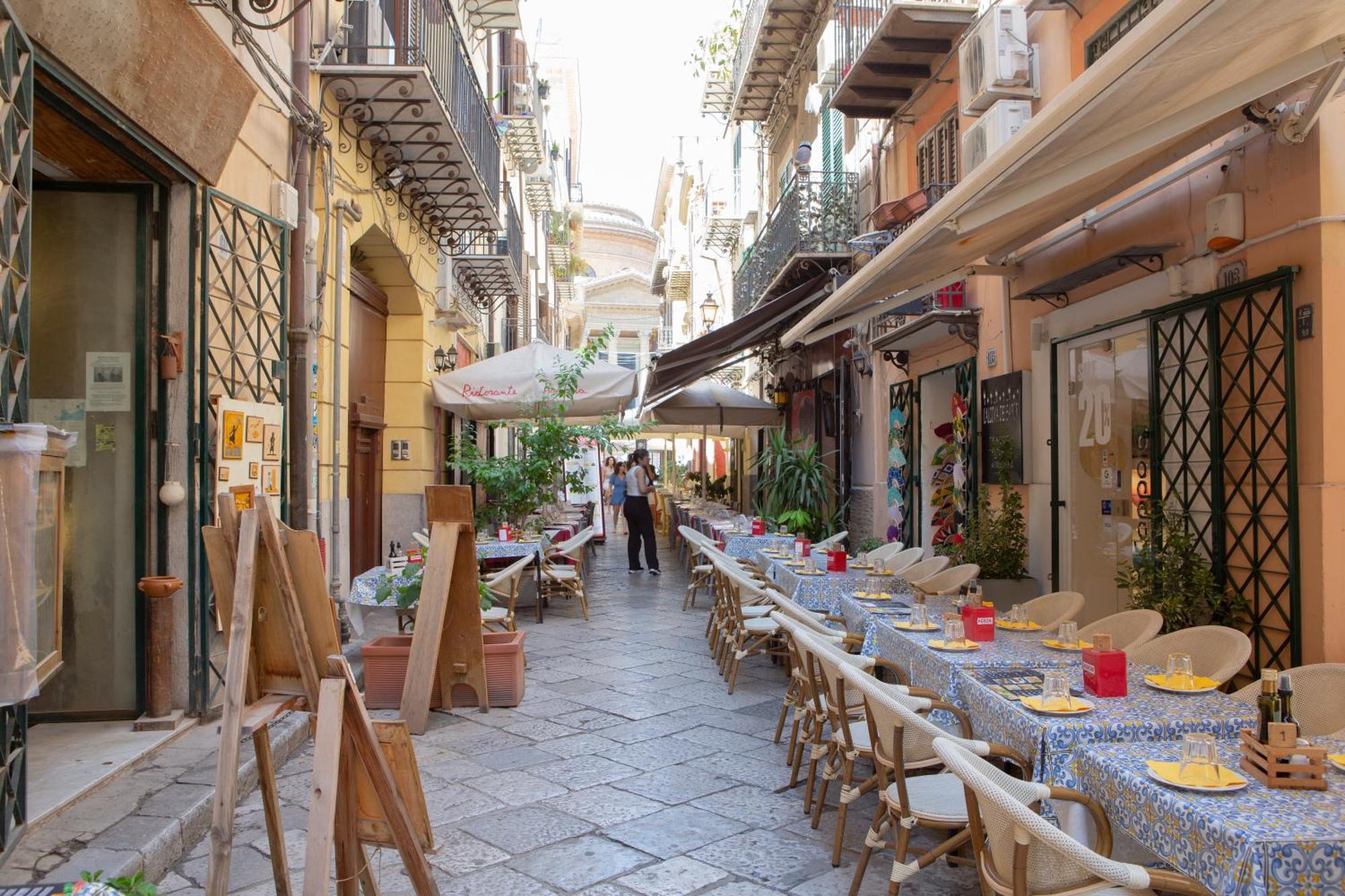 Casa Del Contrabbasso Palermo Eksteriør billede